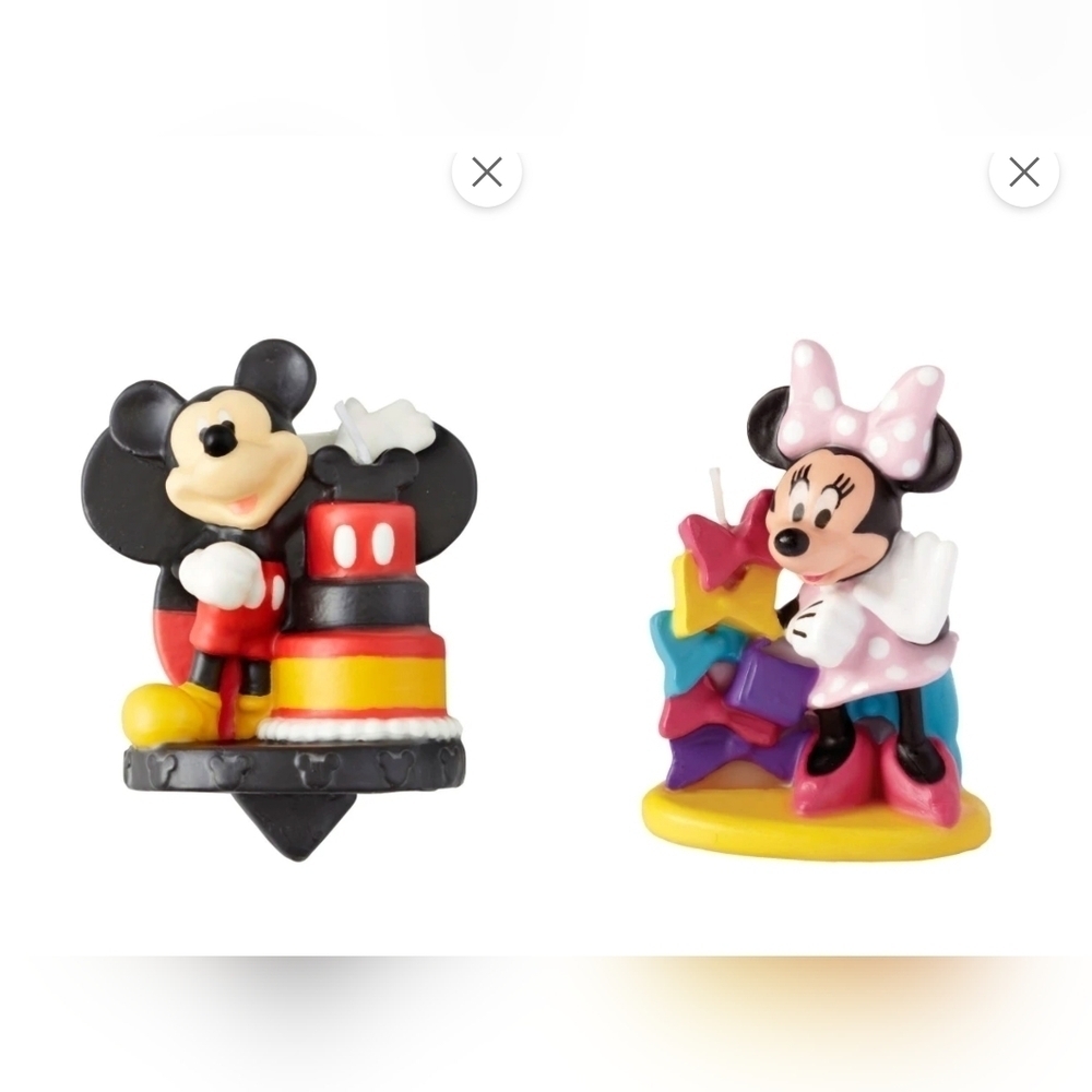 Wilton Mickey & The Roadster Racers Disney Minnie Birthday candles